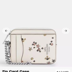 Coach Chalk Zip Pouch